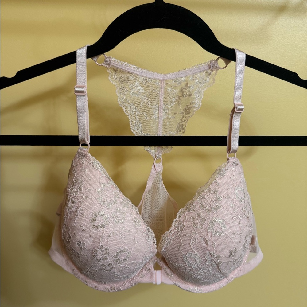 Victoria's Secret Light Pink Lace Bra
